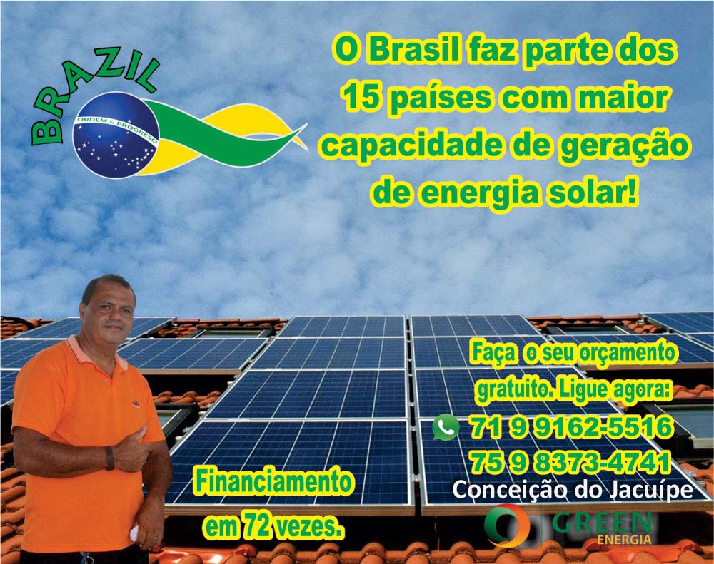 Energia Solar em Conceição do jacuipe - Berimbau
